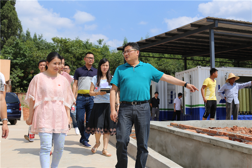 集團第一檢查組檢查杰陽排水公司、固廢處置公司安全防汛和環(huán)保達標各項工作1