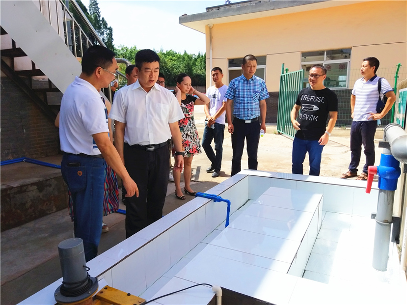 市國資委黨委書記、主任雷光明一行到固廢處置公司檢查工作