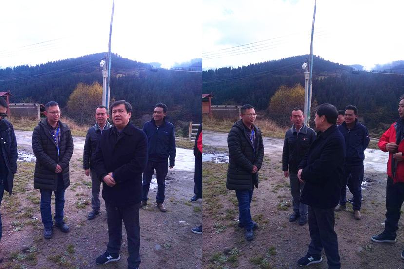 2018年10月20日市人大常委會(huì)主任陳彬赴若爾蓋縣慰問援藏干部1